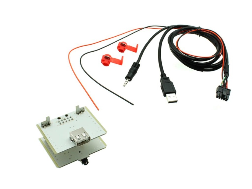 Aux- & USB-adapter Fiat