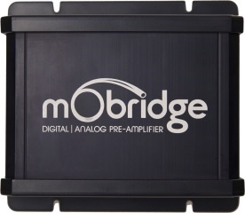 mObridge M1000-M-DA2 analog pre-amplifier till analog 8 RCA