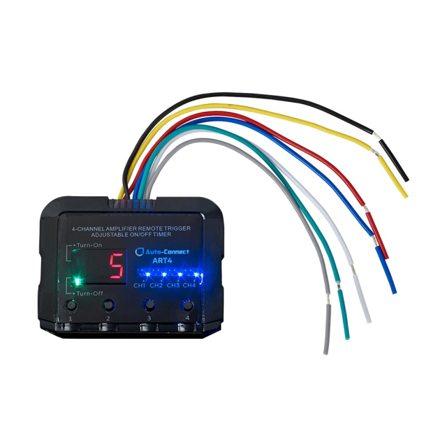 Auto-Connect ART4, tidsstyrt remote-relä