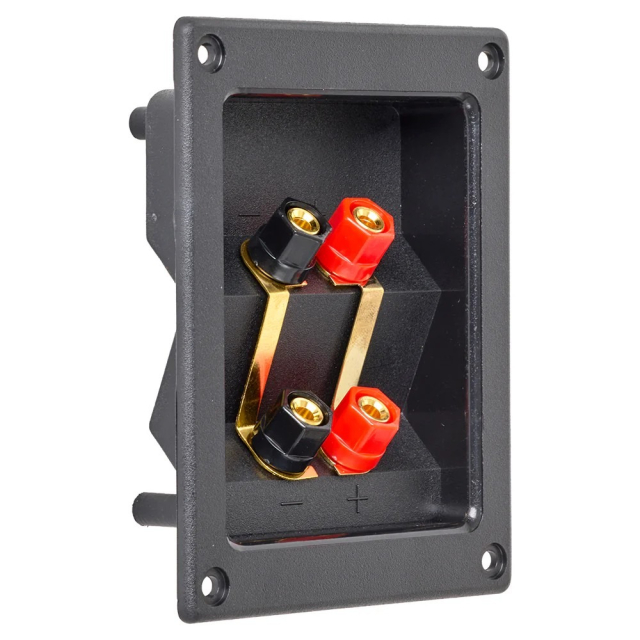 Auto-Connect L2DST dubbel högtalarterminal