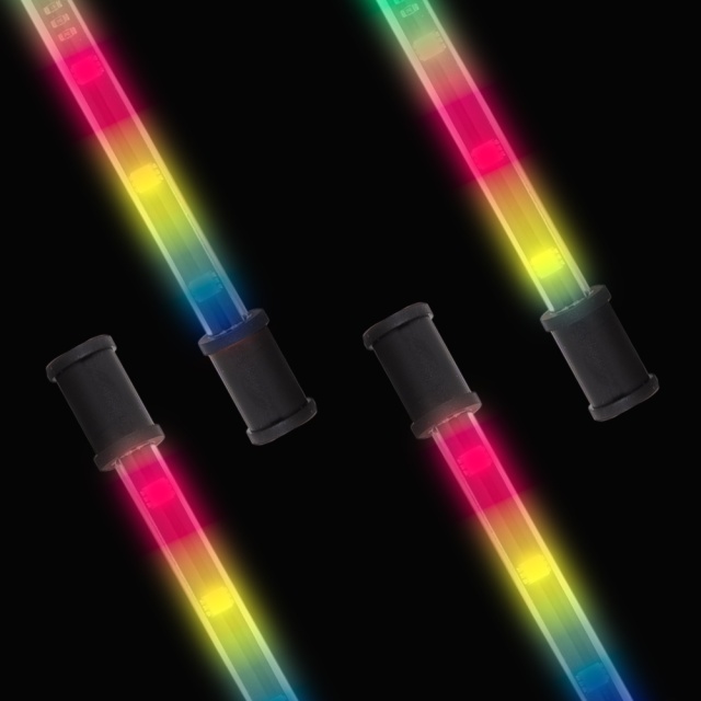 Lightz 4x12” LED-interiörbelysning, flerfärg