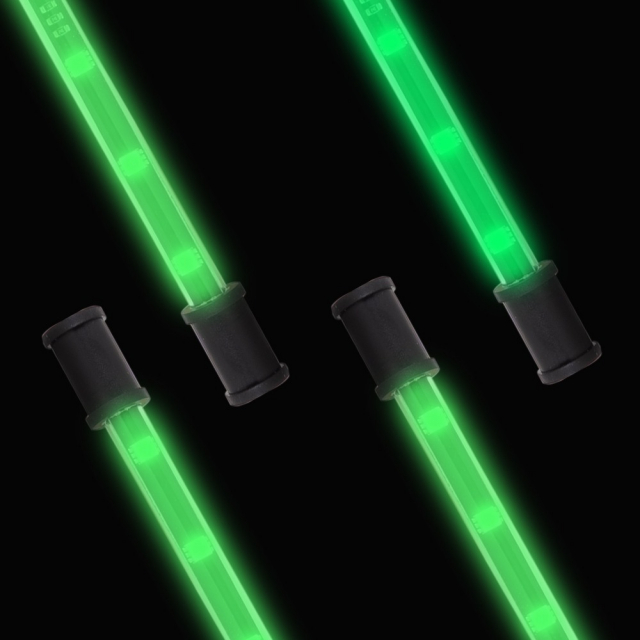 Lightz 4x9” LED-interiörbelysning, grön färg
