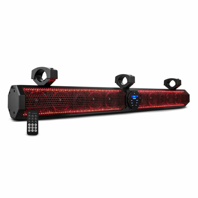 DS18 SB37BTXRGB, 37tum vädertålig soundbar med Bluetooth, USB och RGB