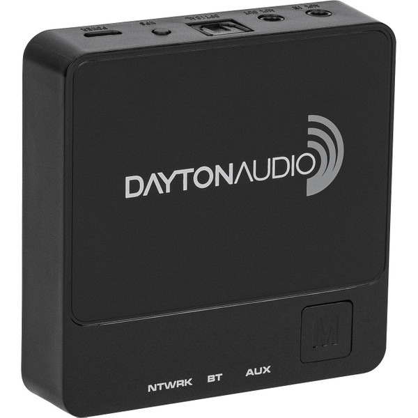 Dayton Audio WBA51, nätverksstreamer med BT & Wi-Fi