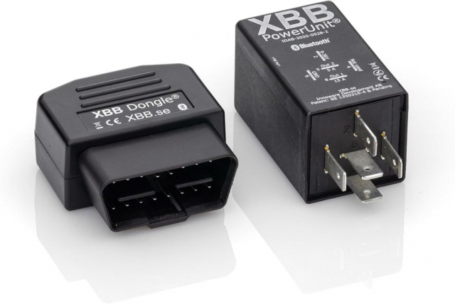 XBB Dongle® & XBB PowerUnit®, OBD-kit för helljussignal