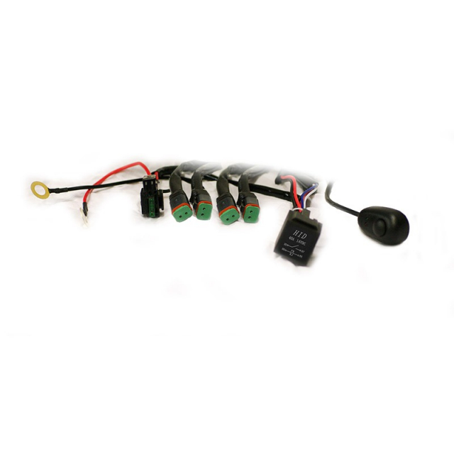NIZLED LED kabelstam med 4 DT-kontakter för extraljus
