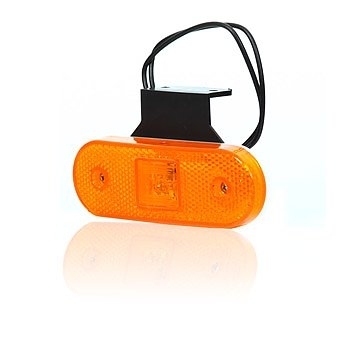 Strands Sido.M Orange 12-24V Med Fäste,Och Reflex. E-Märkt. LED