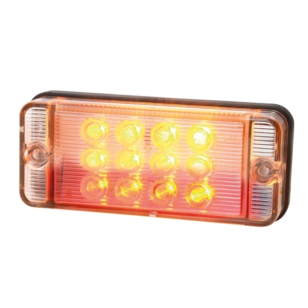 Strands Bak/Broms/Blinkers LED,12-24V Dc, E-Märkt