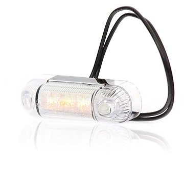 Strands Sidomark. 3 LED Orange,12-24V E-Märkt