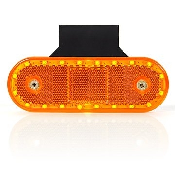 Strands Sidomarkering LED 12-24V,Inkl.Vinkelfäste Och Reflex.