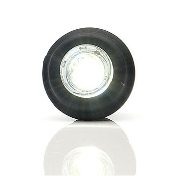 Strands Positionsljus Vit LED 12-24V.,Passas IN I 21Mm Hål. E-Märkt.
