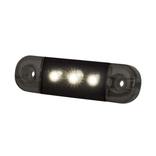 Strands Dark Knight Slim Positionsljus 3 LED, Vit