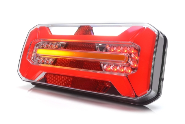 Strands Bakljus 5 Funk. LED - Höger,12-24V Dc, Dynamisk Blink., IP66/68