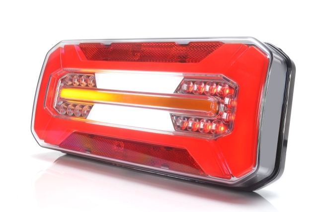 Strands Bakljus 5 Funk. LED - Universal,12-24V Dc, Dynamisk Blink., IP66/68