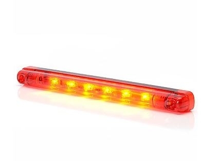 Strands Bromsljus Röd Lins 237mm