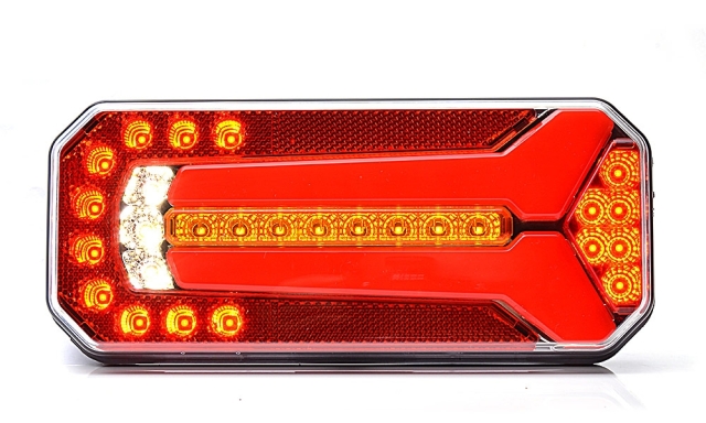 Strands Baklampa LED Universal 12-24V,5 Funktioner