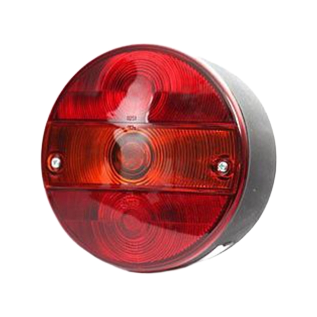 Strands 3-funktions baklampa rund, 24V, 142 mm