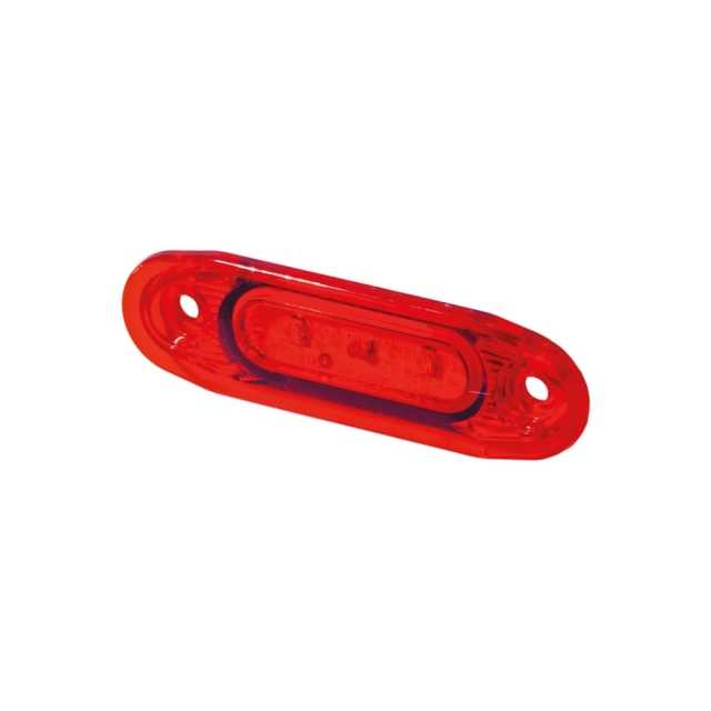 Strands Pos.Ljus Sld Röd LED,,79X26Mm 5M Kabel