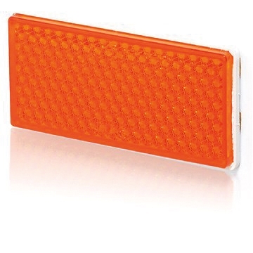 Strands Orange Reflex Rektangulär