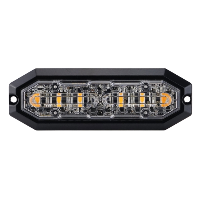 Strands Riktat Blixtljus Orange 6 LED
