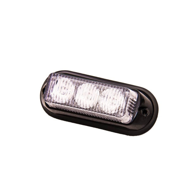 Strands Riktat Blixtljus Orange 3 LED