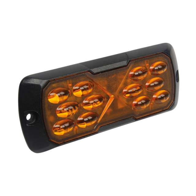 Strands Slim Fisheye Riktat Blixtljus 12 LED