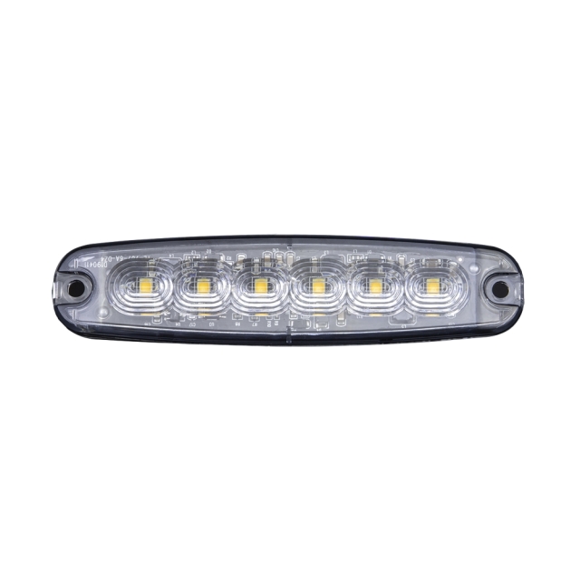 Strands Cruise Light Riktat Blixtljus Orange 6 LED