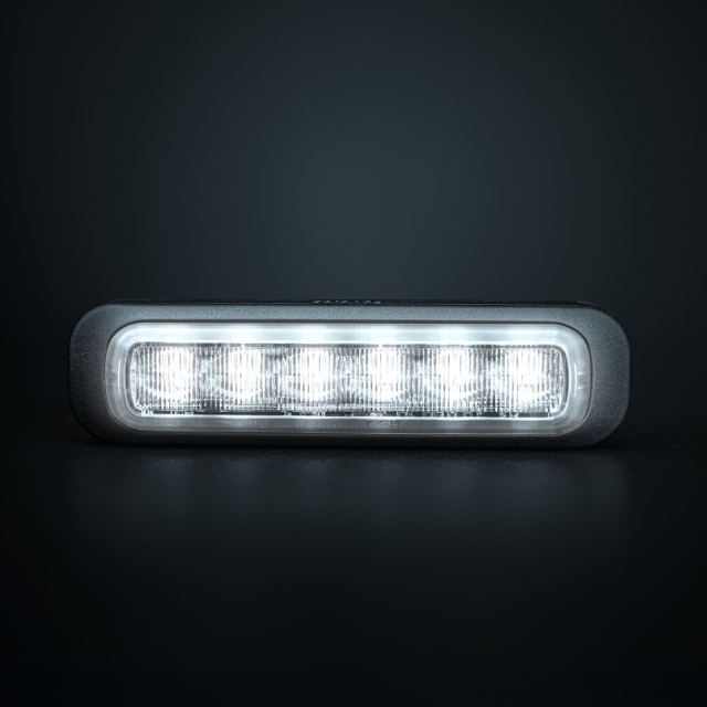 Strands Dark Knight Riktat Blixtljus Vitt 6 LED