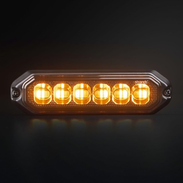 Strands Dark Knight Duo Riktat Blixtljus 6LED