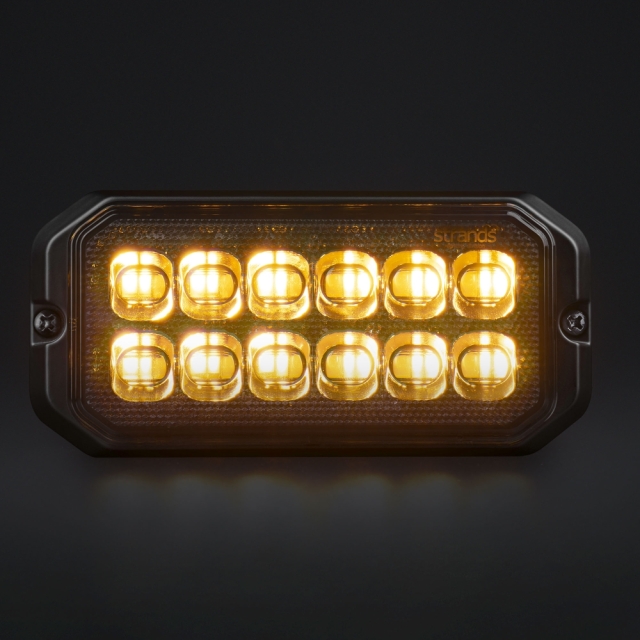Strands Dark Knight Duo Riktat Blixtljus 12LED
