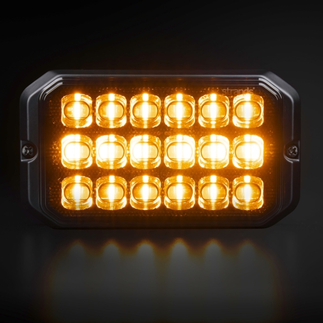 Strands Dark Knight Duo Riktat Blixtljus 18LED