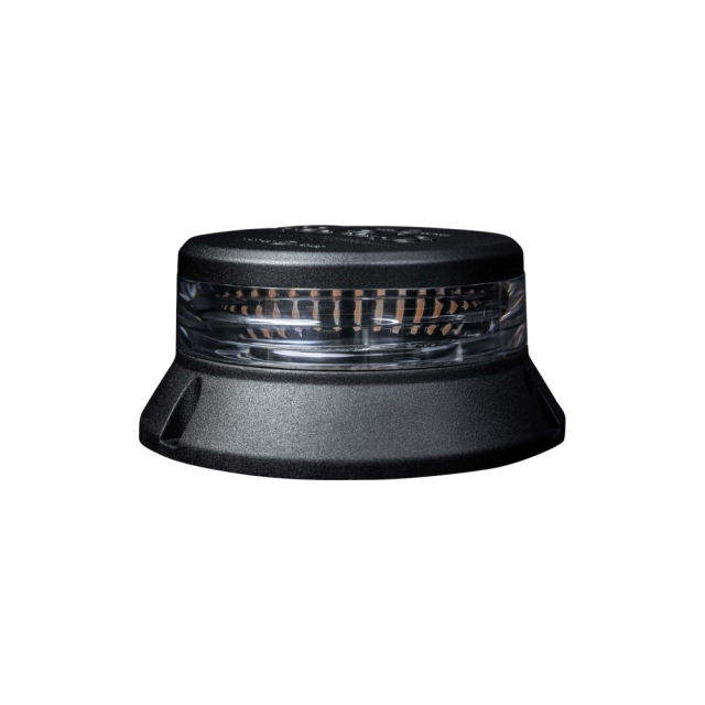 Strands Cruise Light Roterande Varningsljus LED Planmontage/Klar Lins