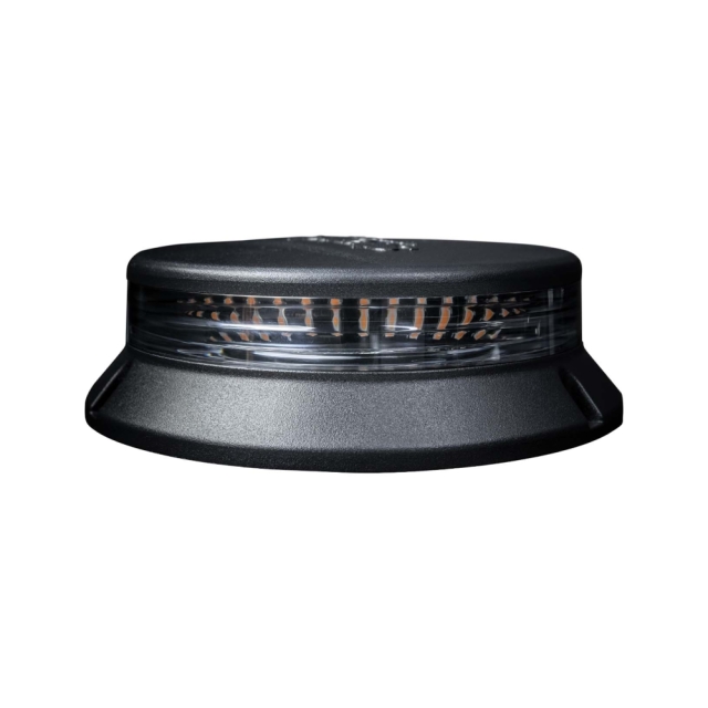Strands Cruise Light Roterande Varningsljus LED Planmontage/Klar Lins