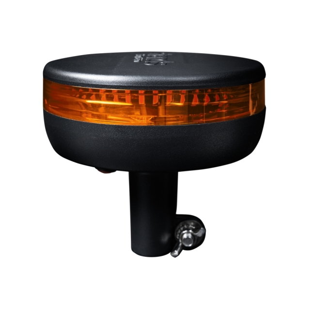 Strands Cruise Light Roterande Varningsljus LED Stångmontage/Orange Lins