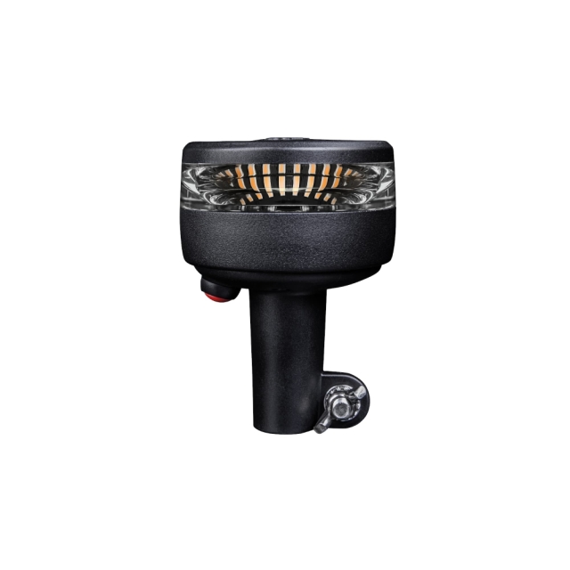 Strands Cruise Light Roterande Varningsljus LED 90Mm Stångmontage/ Klar Lins