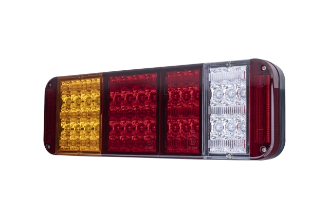 Strands Bakljus 70LED 5 Funktions 24V,Bak/Broms/Blinkers/Back/Dim