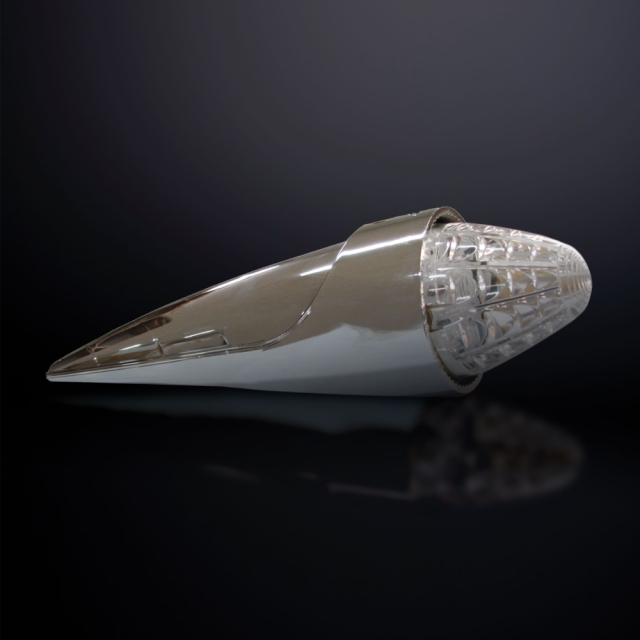 Strands Torpedlampa 24V 19LED Lins Vit LED
