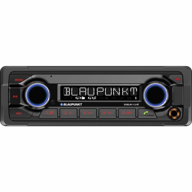 Blaupunkt Dublin 112 BT, robust bilstereo med Bluetooth