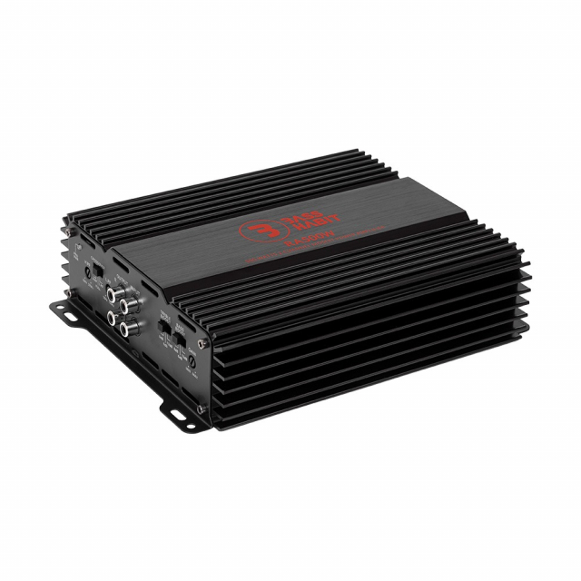 Bass Habit Rebel RA500W, tvåkanaligt slutsteg