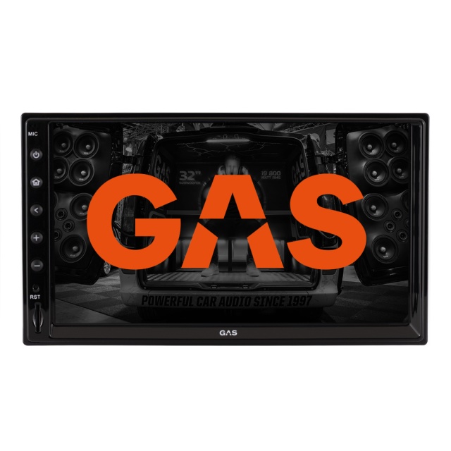 GAS GMV651BT, bilstereo med 7" display, Bluetooth, handsfree och mer!