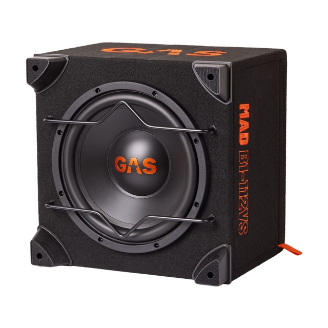 GAS MAD B1-112VS, 1x12 tums portad eller sluten baslåda