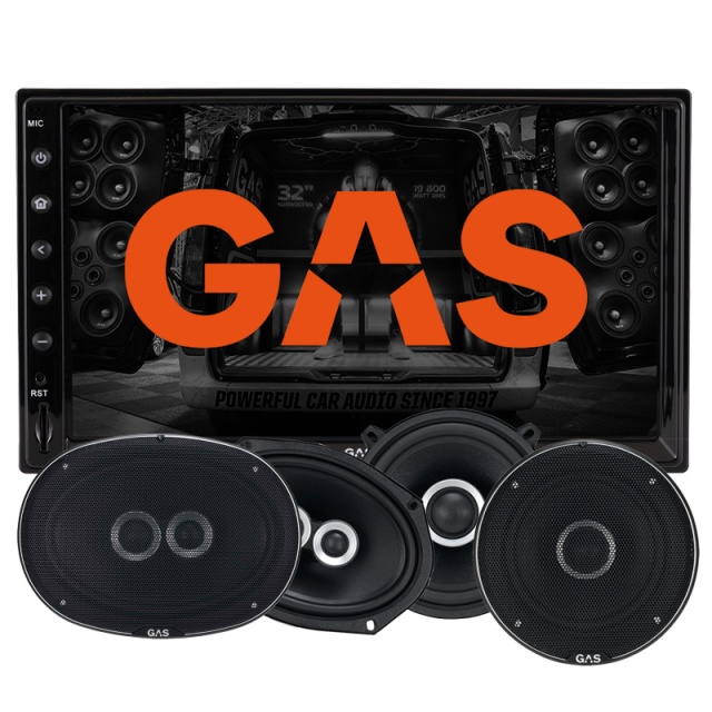 GAS GMV651BT & GAS SILVER-högtalare