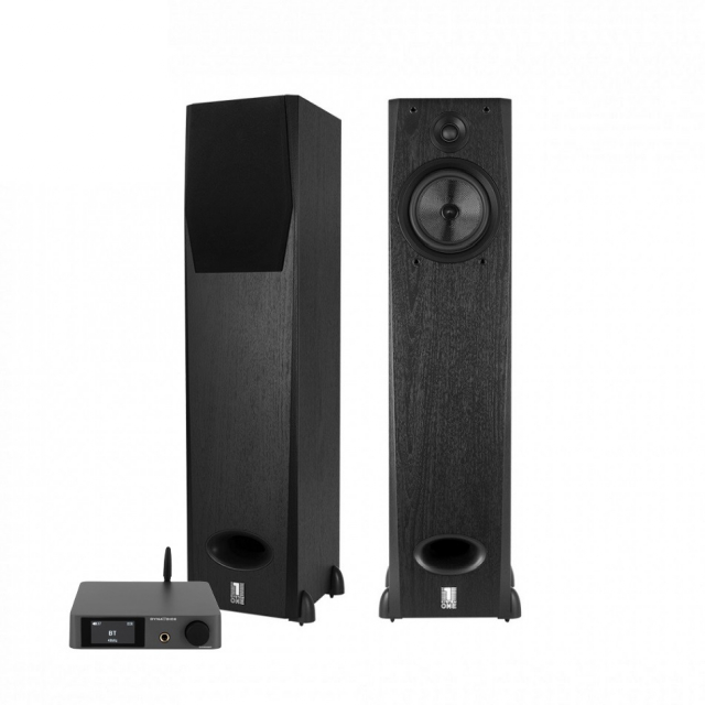 Dynavoice CA802BT & System One H16B stereopaket, svart