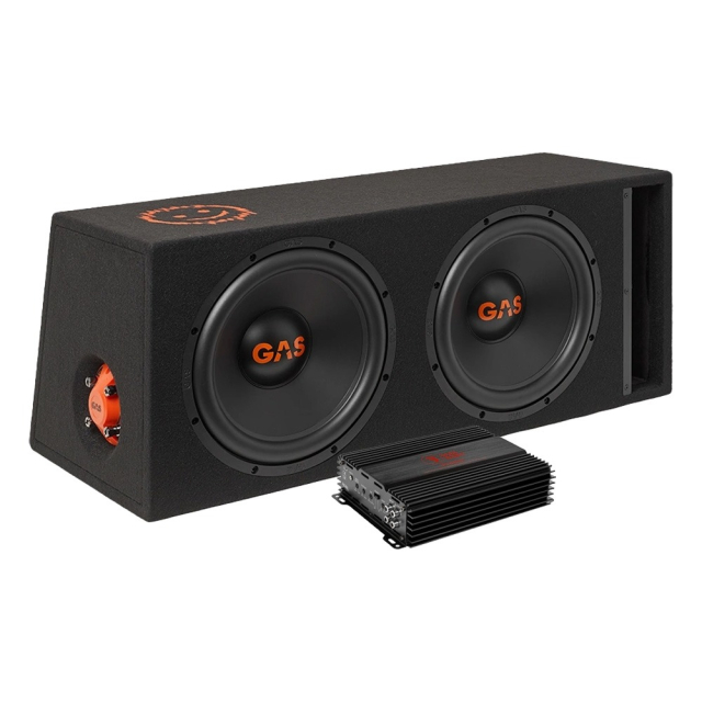 GAS MAD B2-212V med Bass Habit RA2000W, baspaket