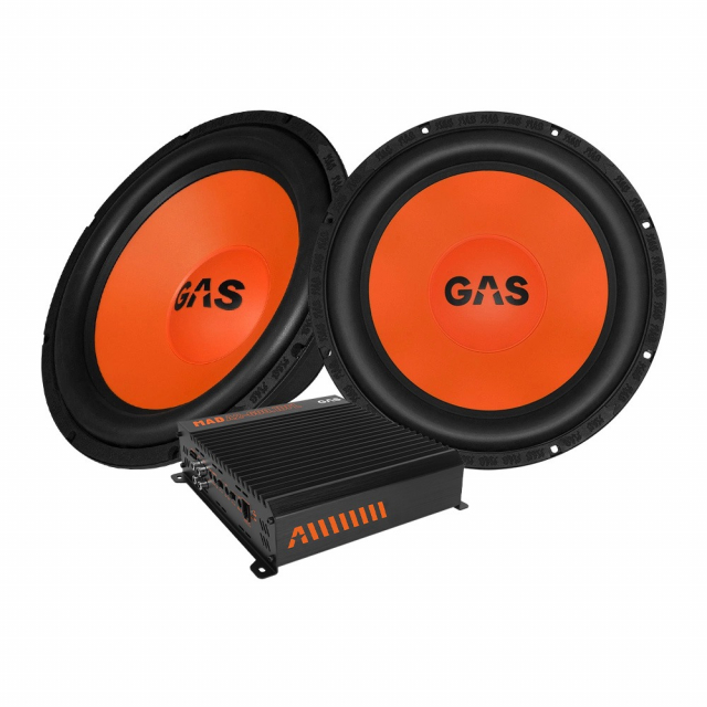 2-pack GAS MAD S1-124 & MAD A2-600.1DFL, 12