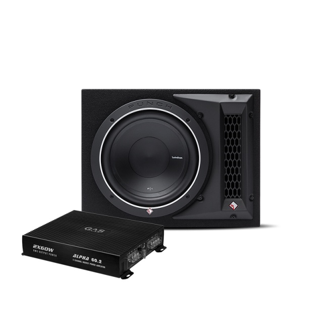 Rockford Fosgate P1-1X10 & GAS ALPHA 60.2