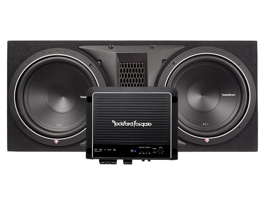 Rockford Fosgate P1-2x12 & Rockford Fosgate R500X1D