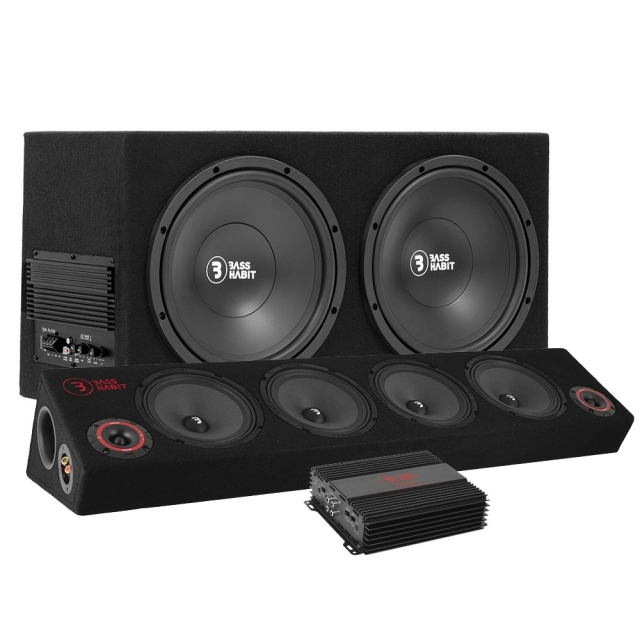 Bass Habit PL212A raggarpaket med SPL84