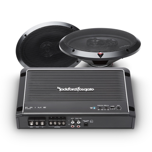 Rockford Fosgate R169X3 & R150X2 högtalarpaket