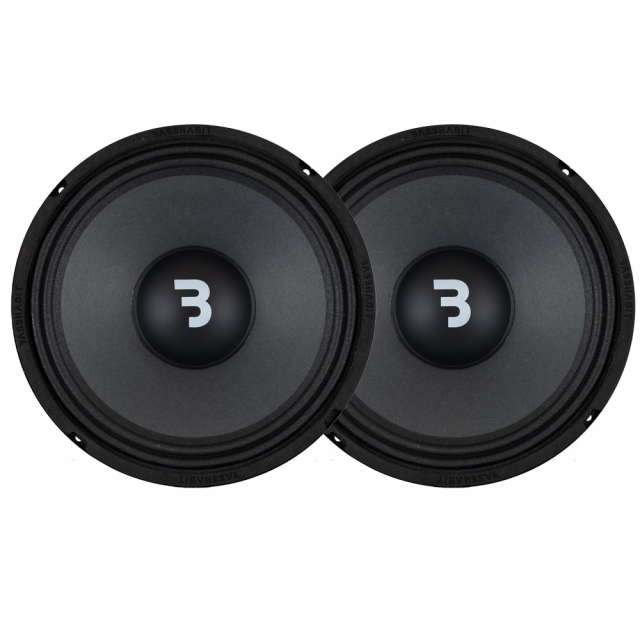 2-pack Bass Habit Play SP250M, 10" midbas